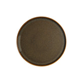 Bonna China Dhara dia.12.75"  Round Brown Porcelain Plate